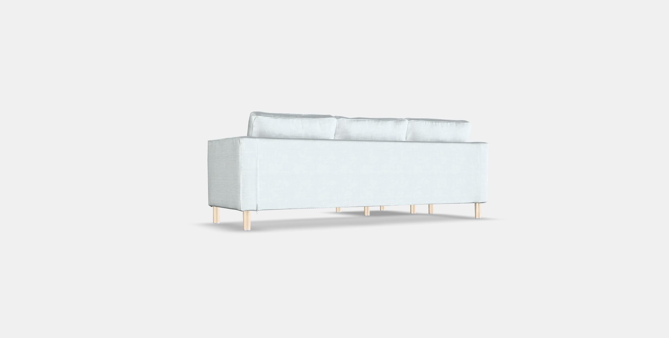 PARUP 3-seat sofa with chaise longue Low-poly 3D model_16
