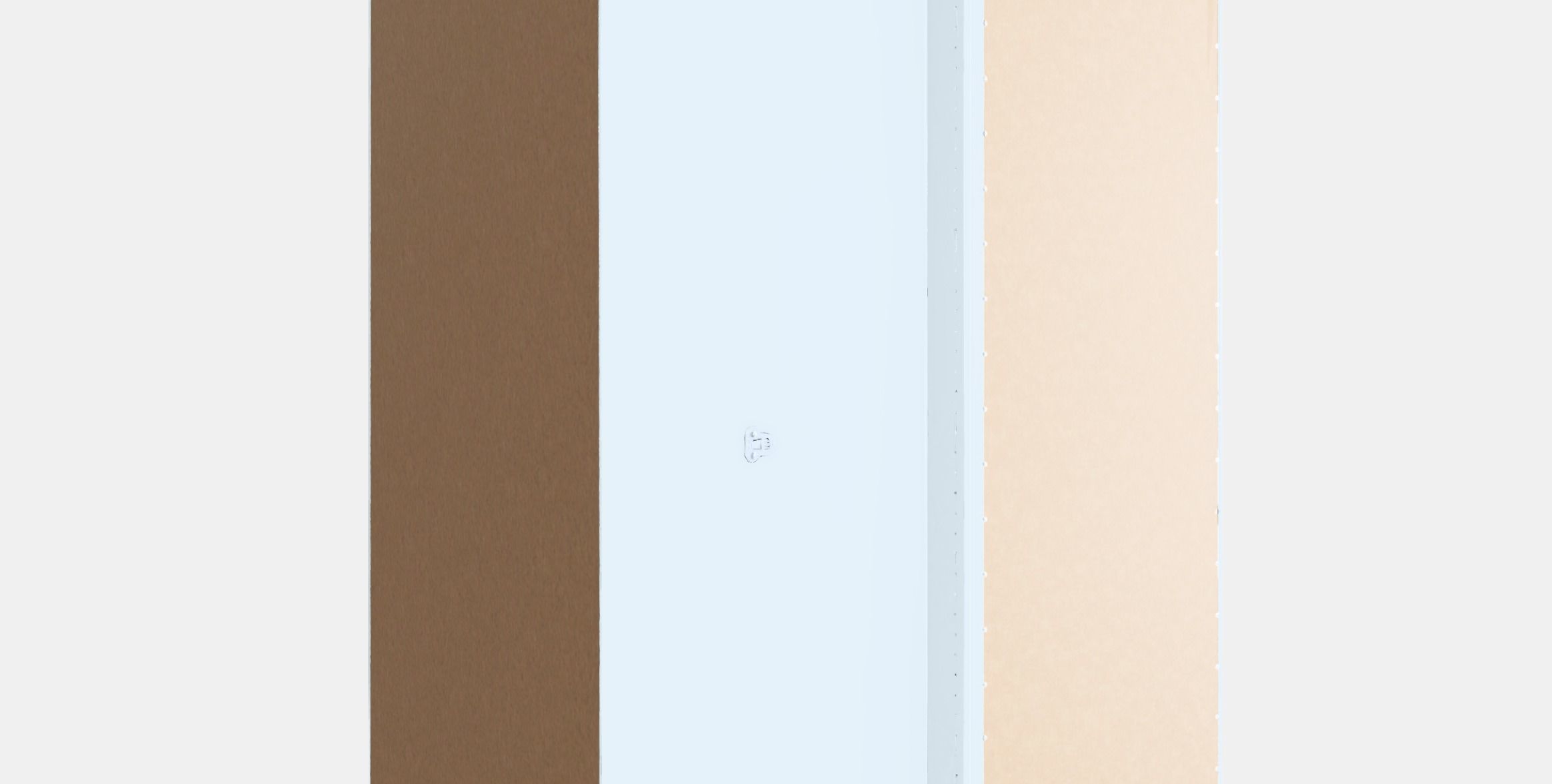 PAX - GRIMO Corner wardrobe 1 Low-poly 3D model_3