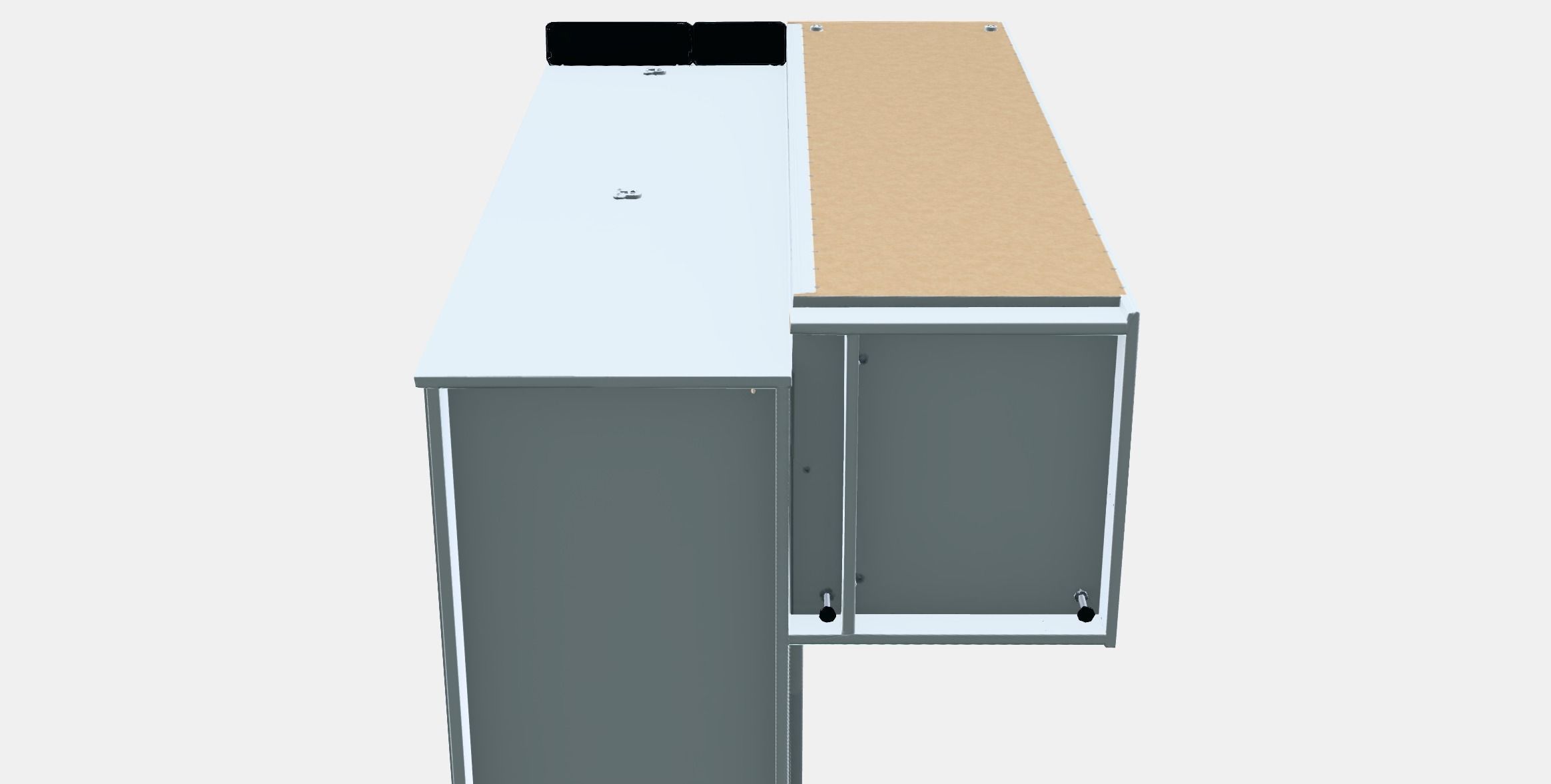 PAX - GRIMO Corner wardrobe 1 Low-poly 3D model_8