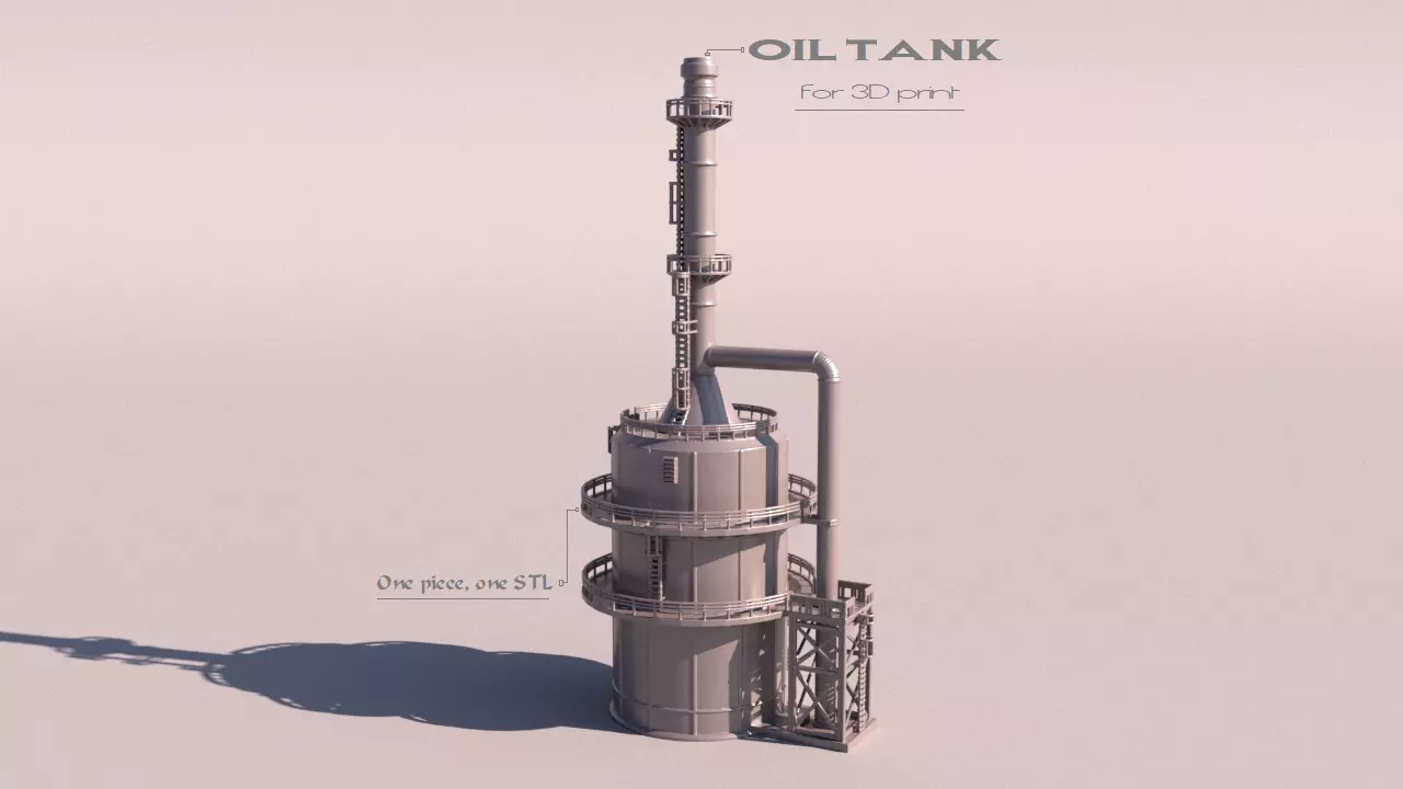 OILTANK IN FACTORY 3D print model_0