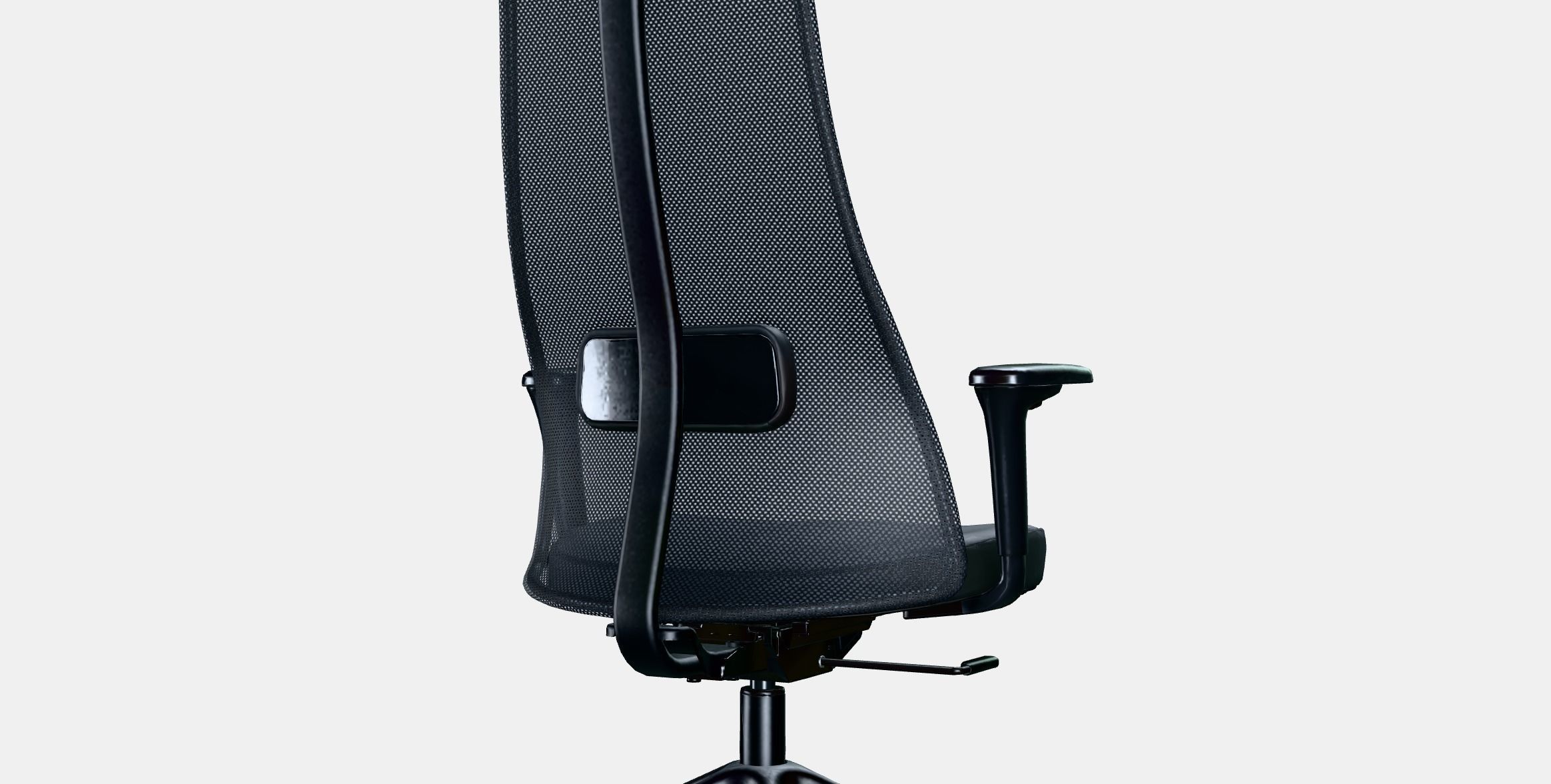 JARVFJALLET Office chair with armrests 1 Low-poly 3D model_7
