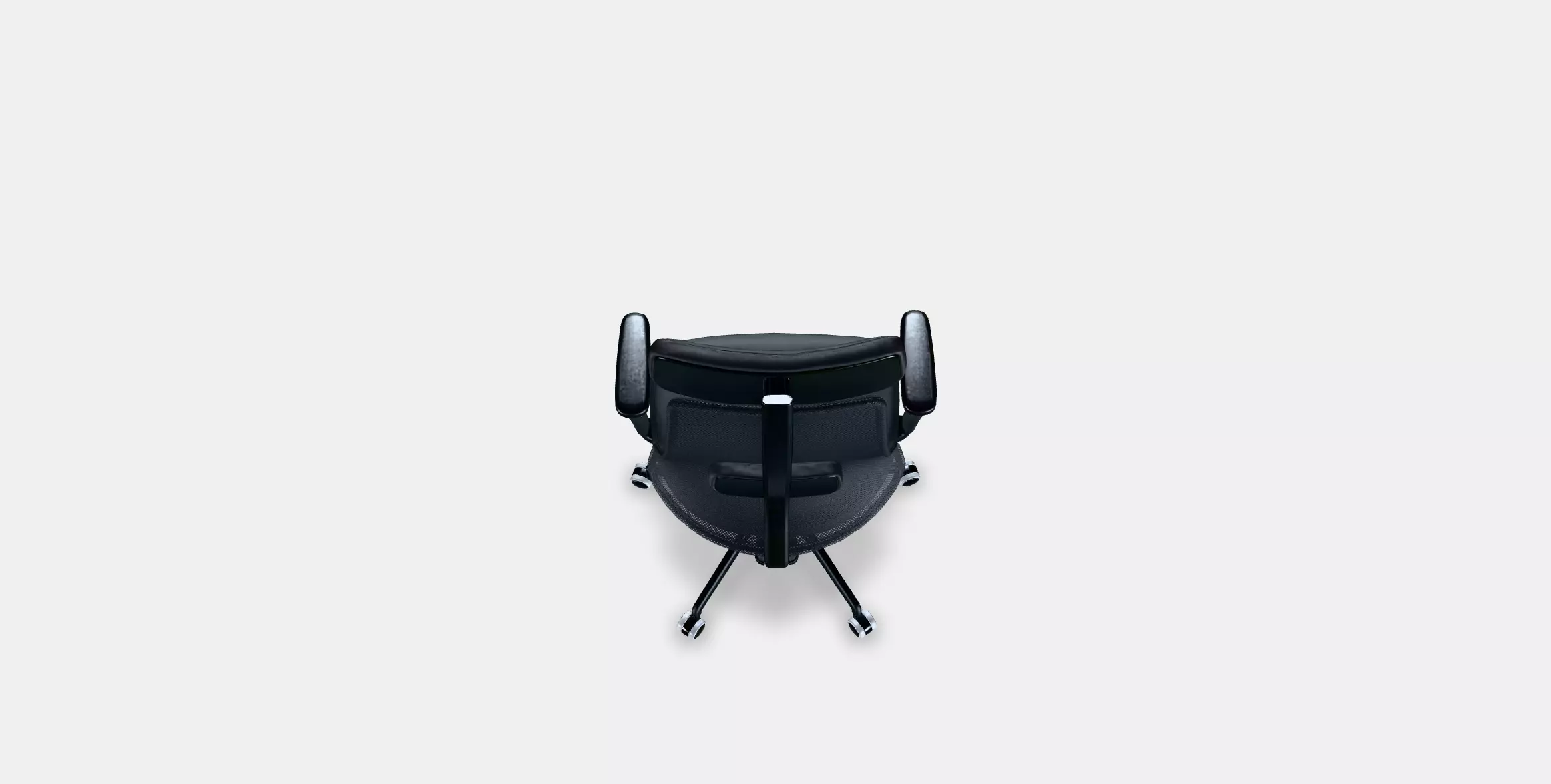 JARVFJALLET Office chair with armrests 1 Low-poly 3D model_0