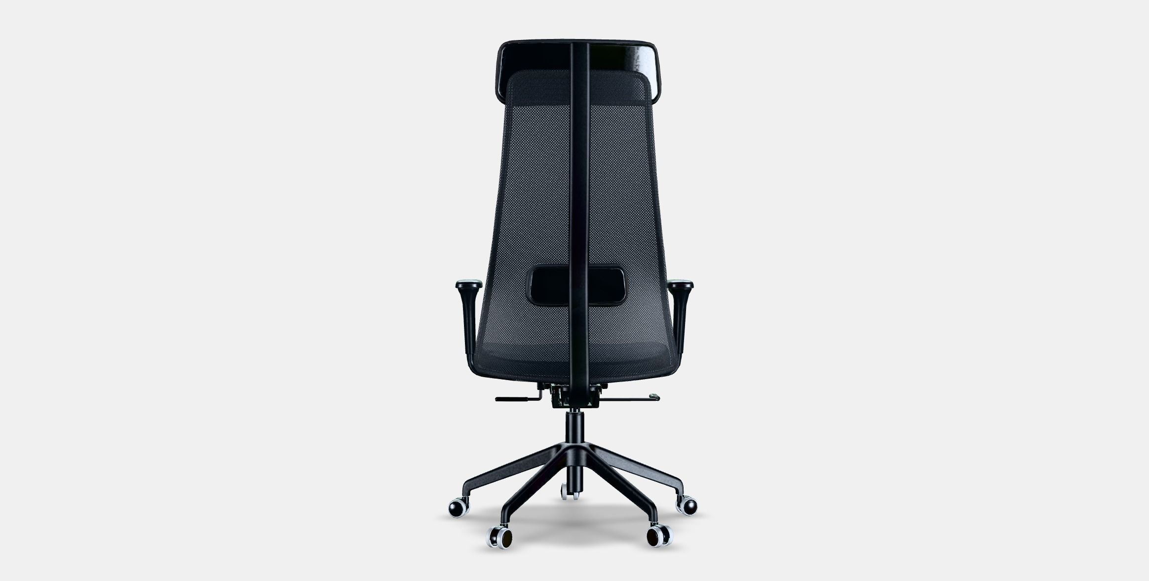 JARVFJALLET Office chair with armrests 1 Low-poly 3D model_15