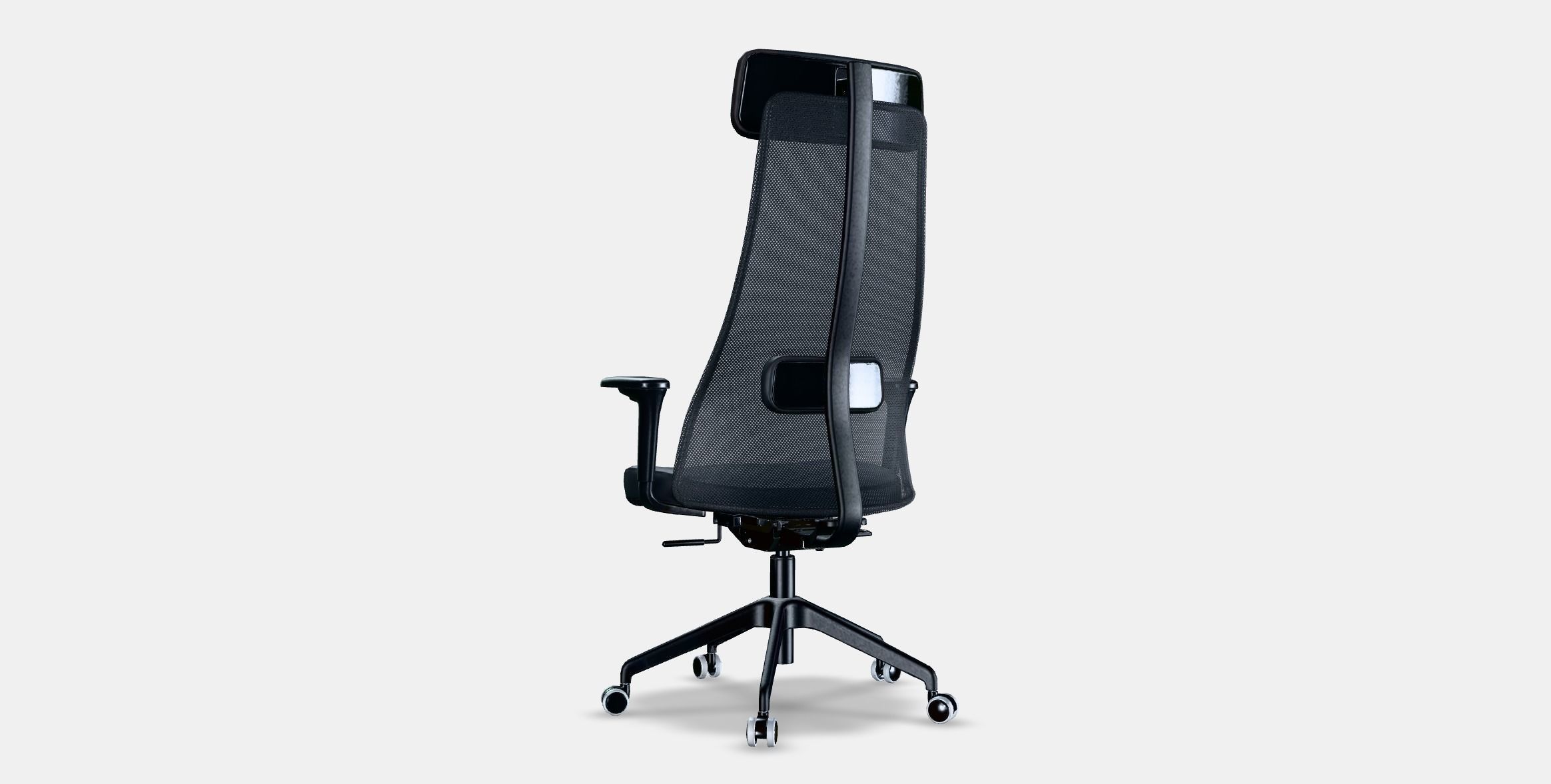 JARVFJALLET Office chair with armrests 1 Low-poly 3D model_16
