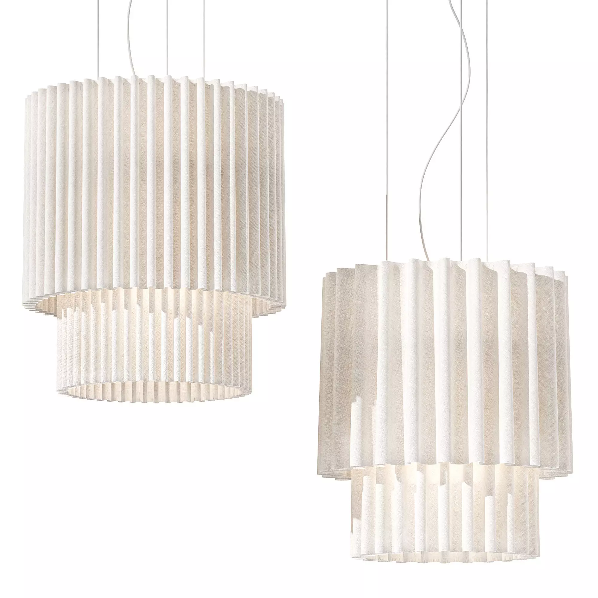 Pendant lamp axolight skirt 3D model_0