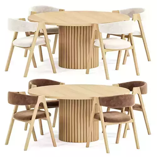 Bakergo Table Dublin chair