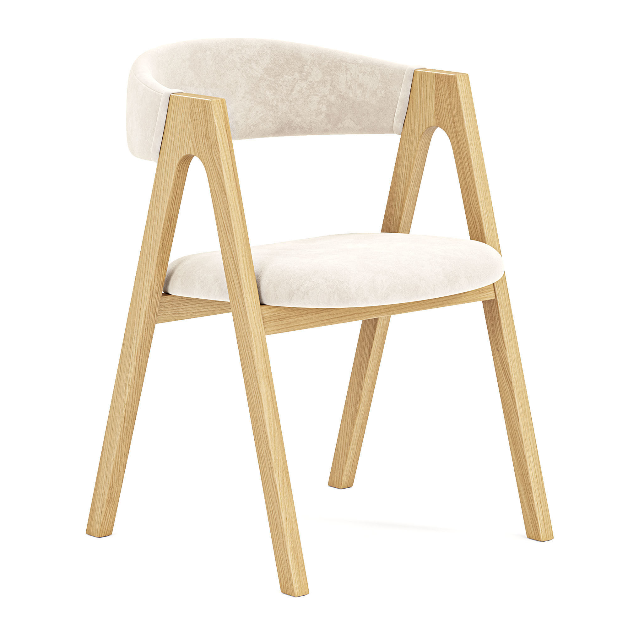 Bakergo Table Dublin chair 3D model_4