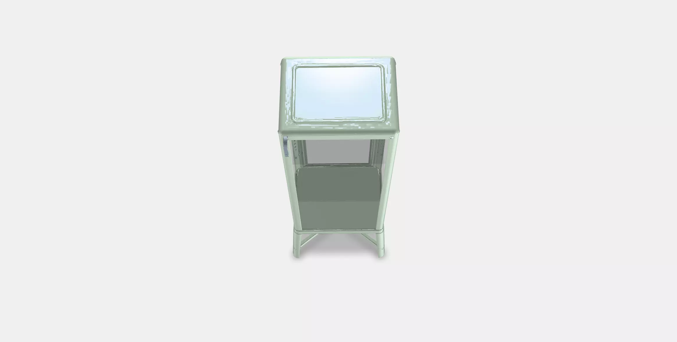 FABRIKOR Glass-door cabinet 3 Low-poly 3D model