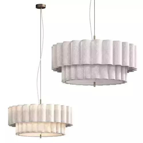 Folia Fabric Pendant Light