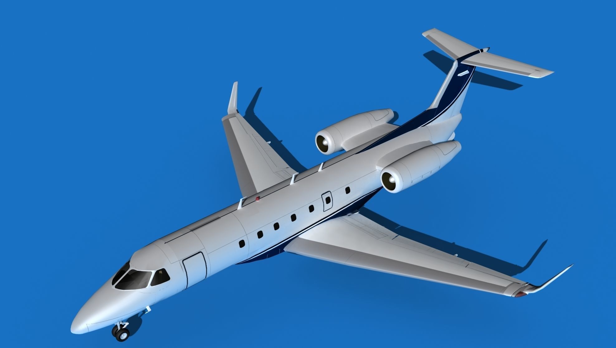 Embraer Legacy 500 V05 3D model_10