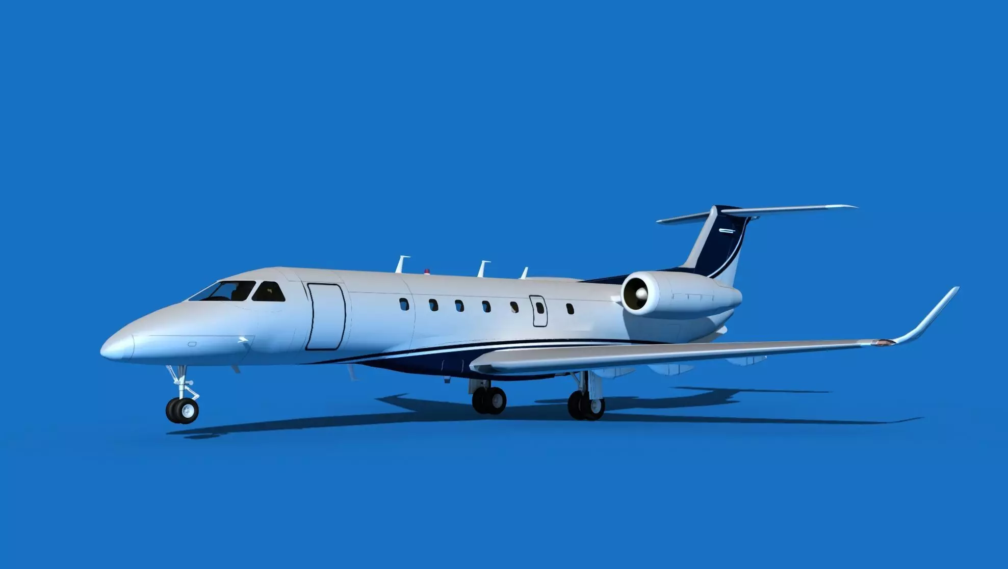 Embraer Legacy 500 V05 3D model_0