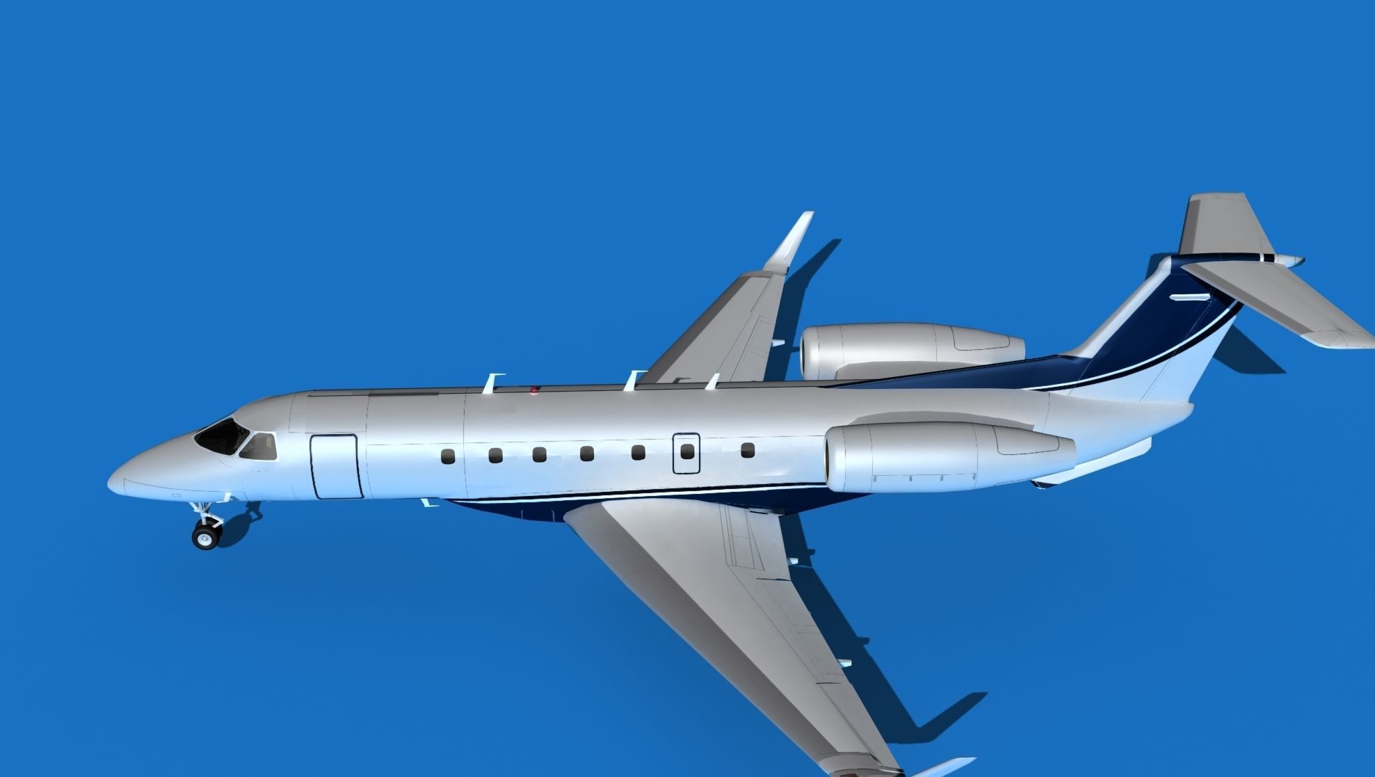 Embraer Legacy 500 V05 3D model_9