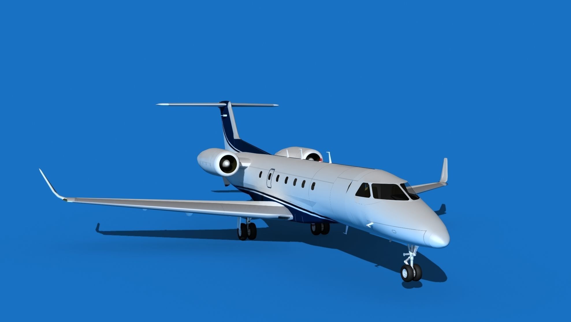 Embraer Legacy 500 V05 3D model_2