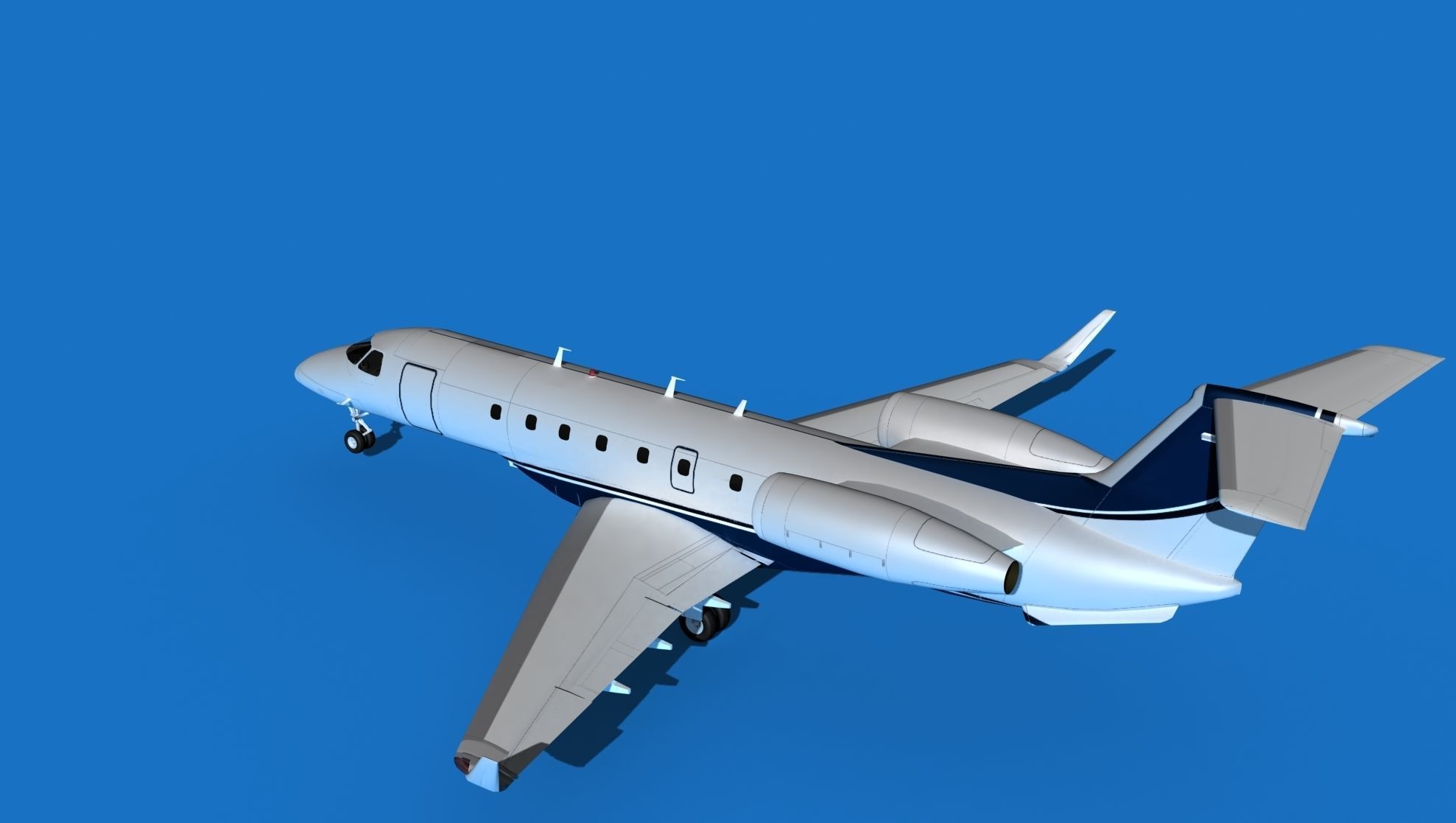 Embraer Legacy 500 V05 3D model_8