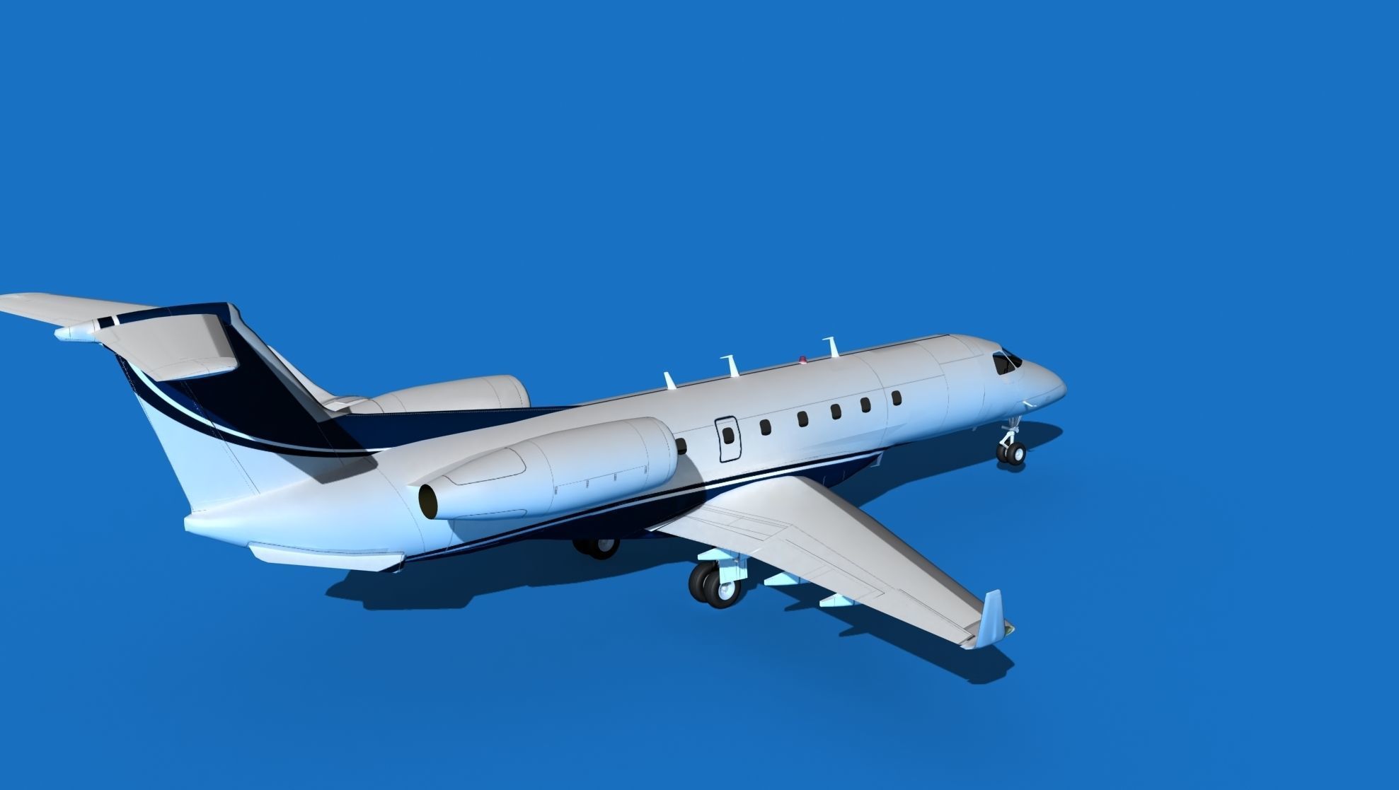 Embraer Legacy 500 V05 3D model_5