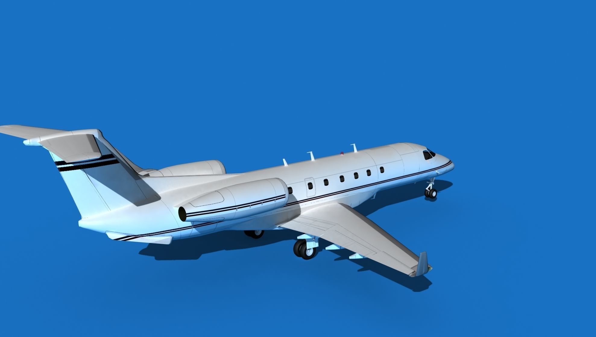 Embraer Legacy 500 V06 3D model_5