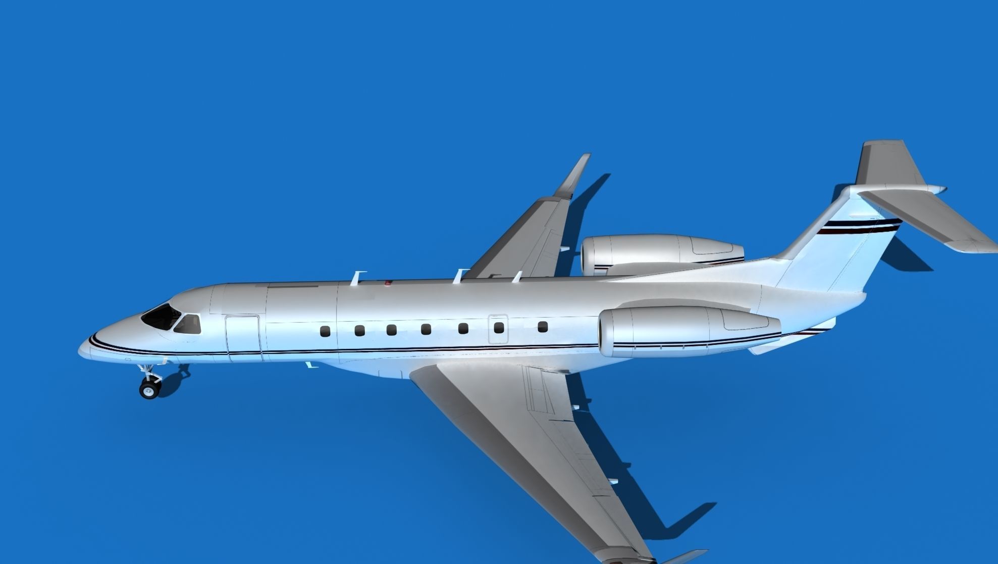 Embraer Legacy 500 V06 3D model_9