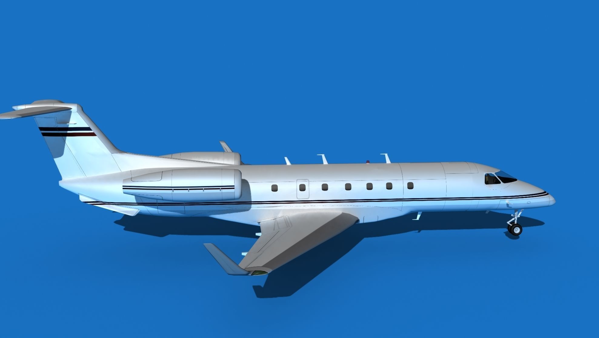 Embraer Legacy 500 V06 3D model_4