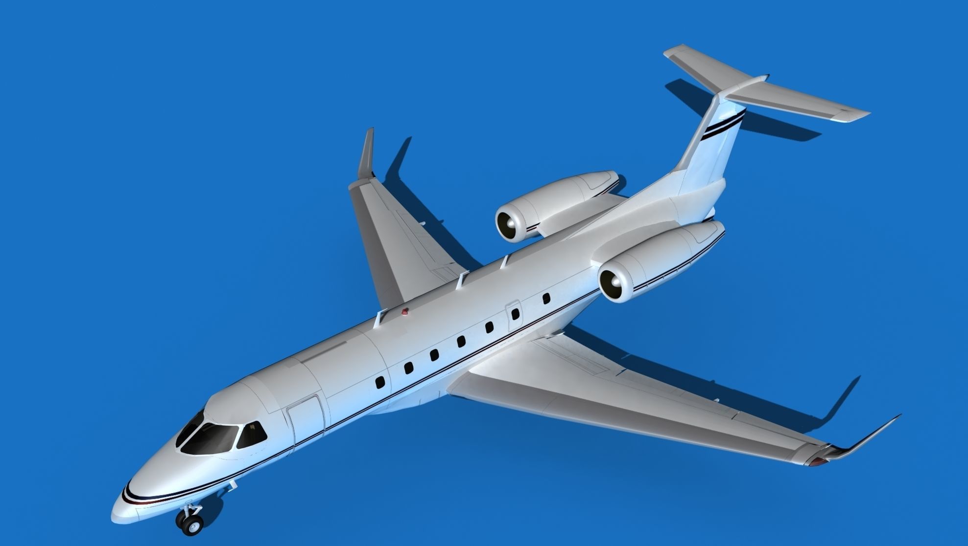 Embraer Legacy 500 V06 3D model_10