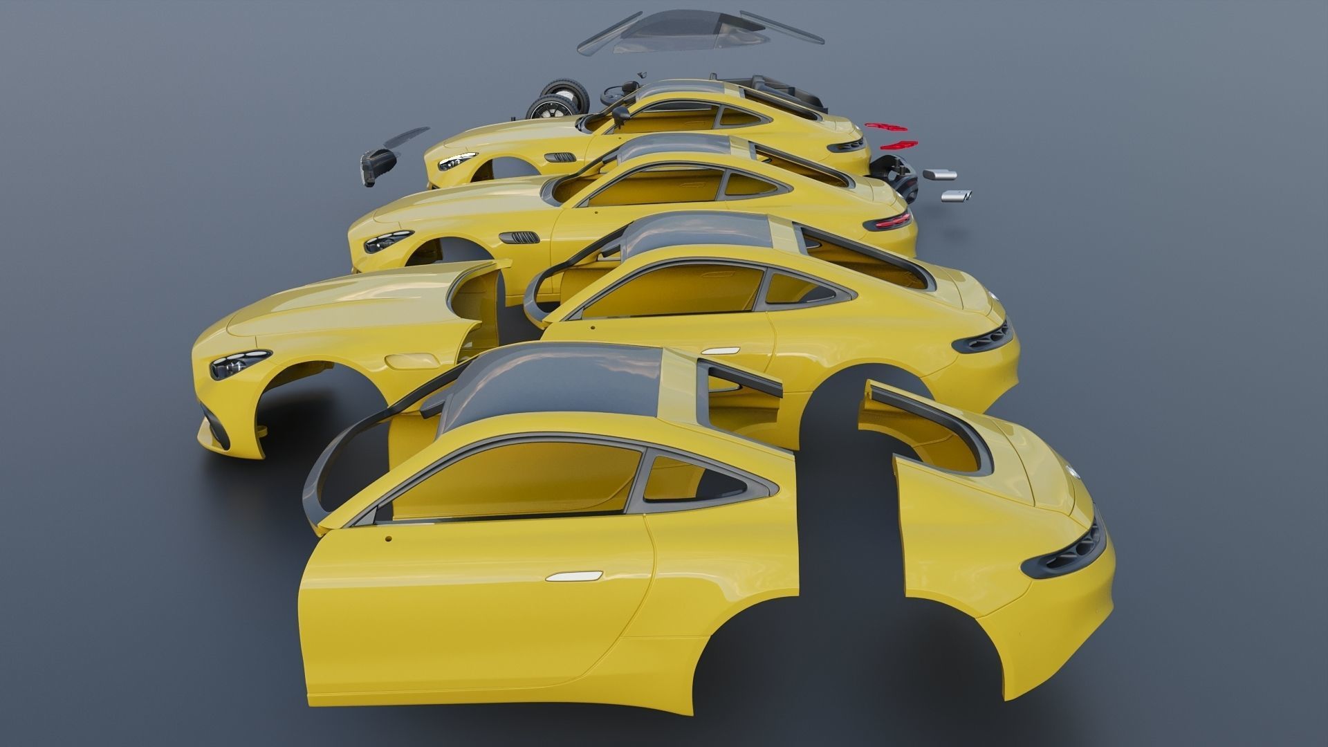 Mercedes-AMG GT43 2025 3D print model_15