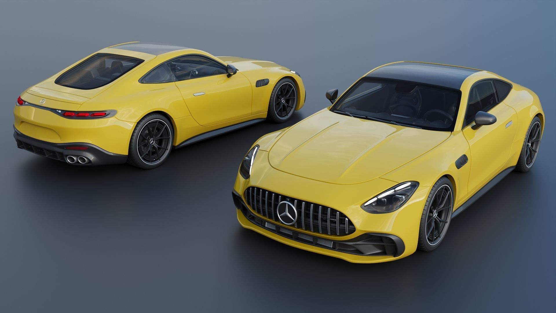 Mercedes-AMG GT43 2025 3D print model_1