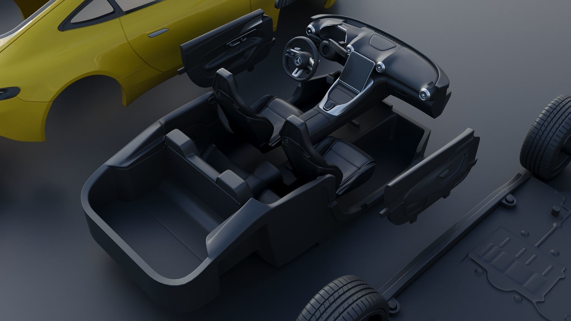 Mercedes-AMG GT43 2025 3D print model_24