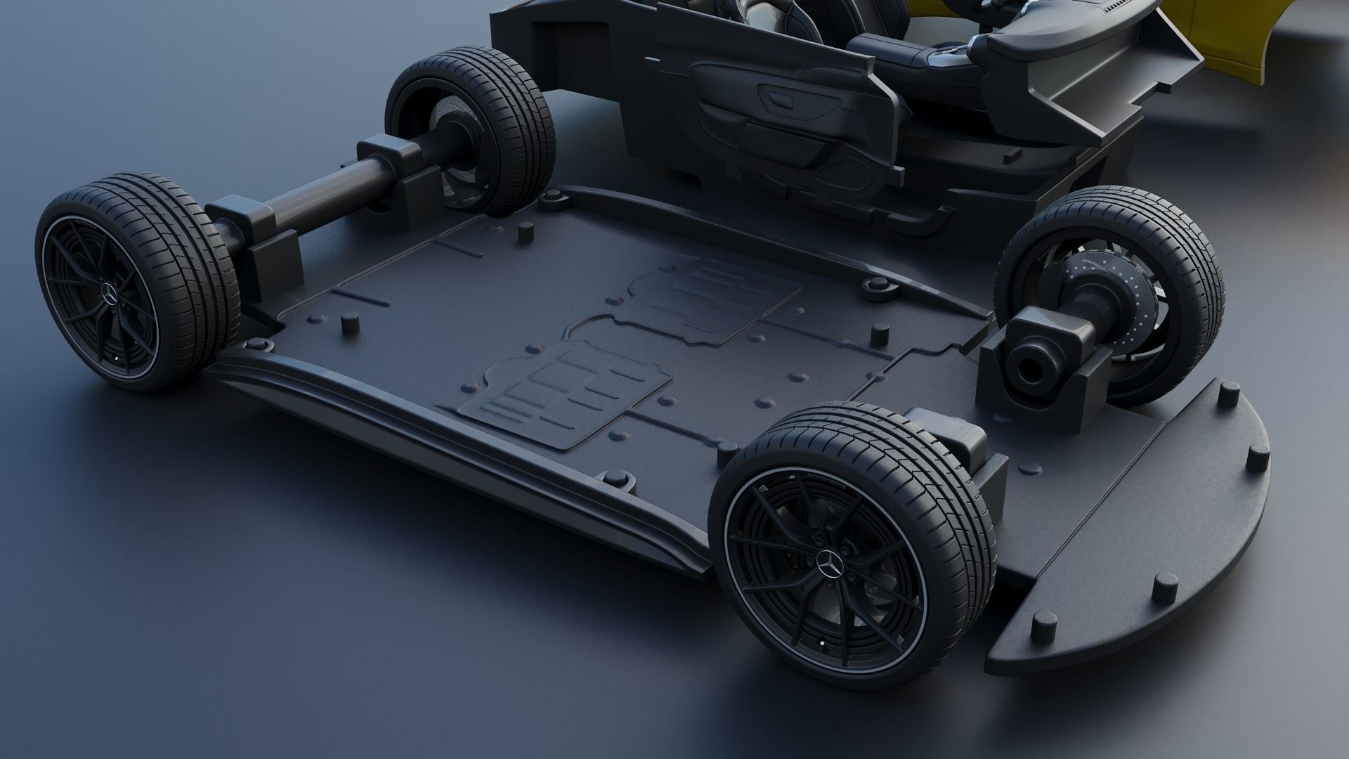 Mercedes-AMG GT43 2025 3D print model_25