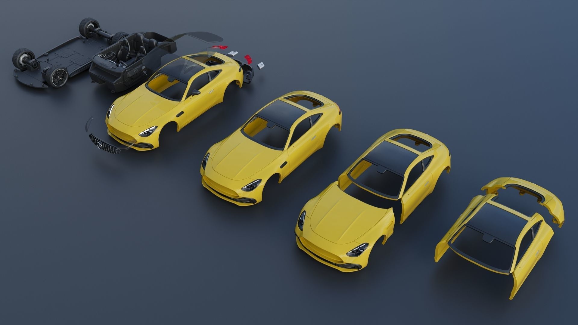 Mercedes-AMG GT43 2025 3D print model_14