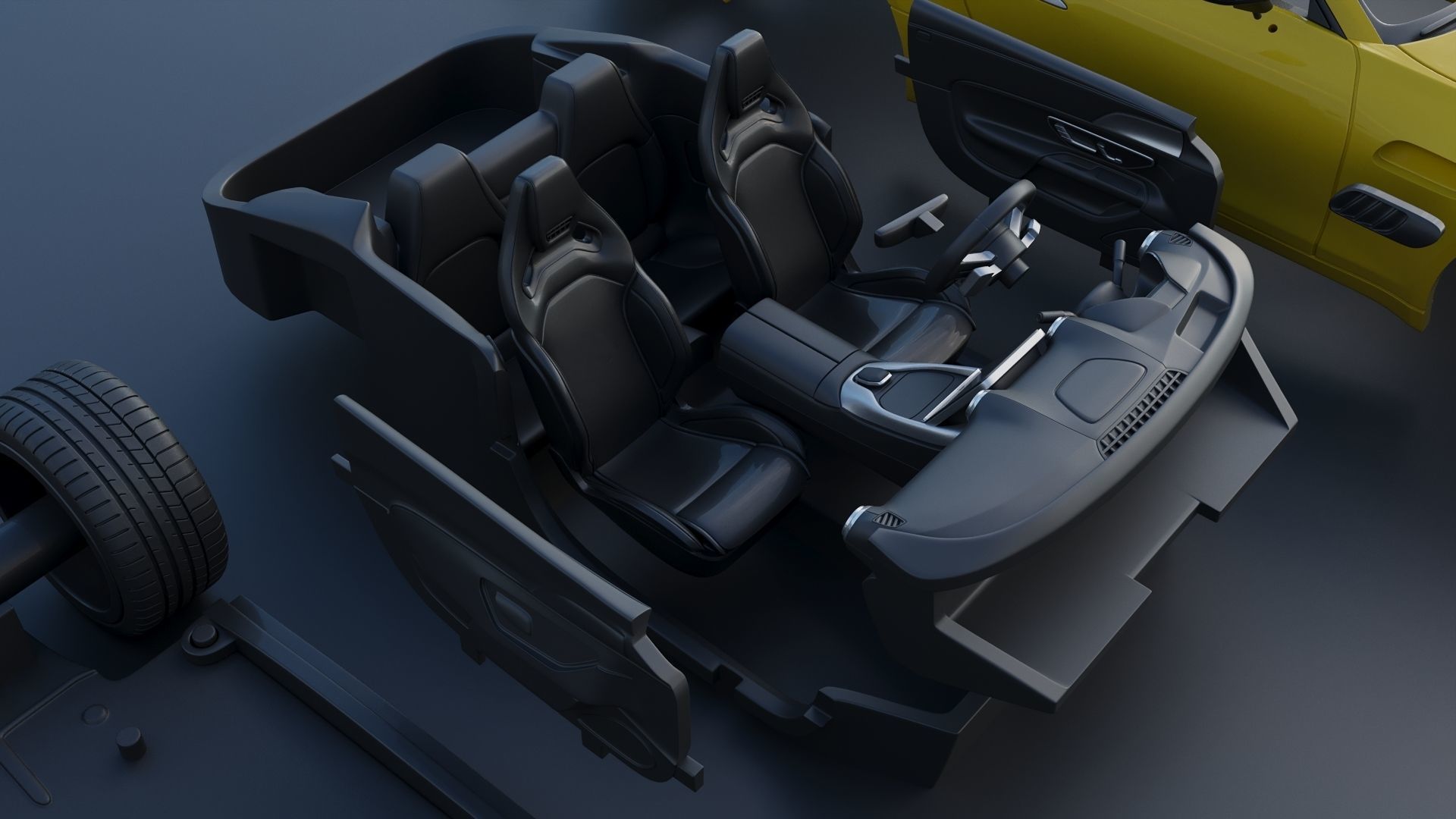 Mercedes-AMG GT43 2025 3D print model_23