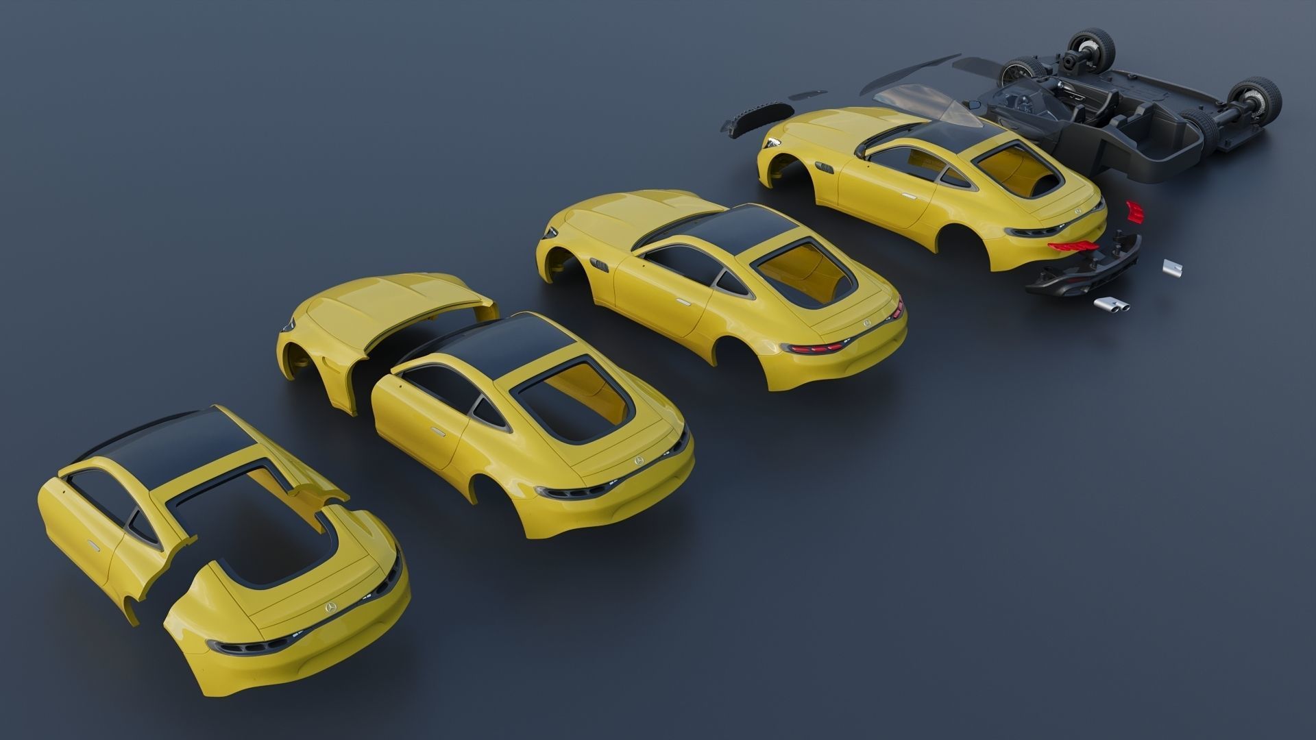 Mercedes-AMG GT43 2025 3D print model_16