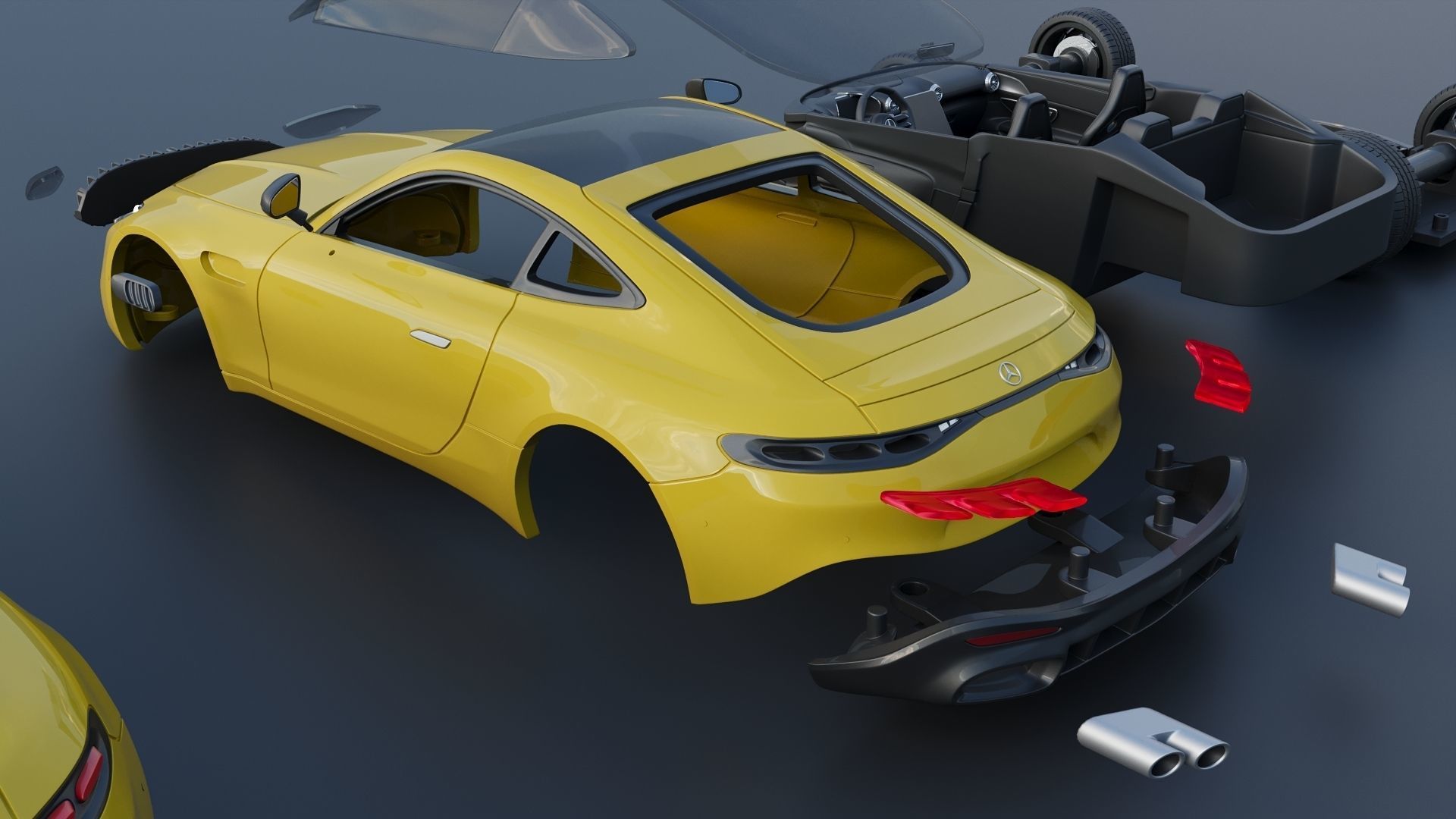 Mercedes-AMG GT43 2025 3D print model_18