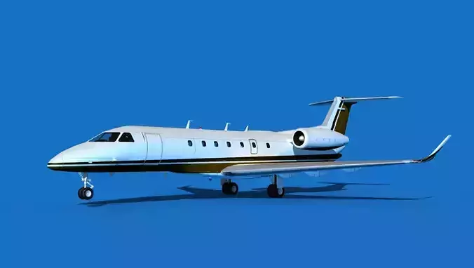 Embraer Legacy 500 V07 3D model