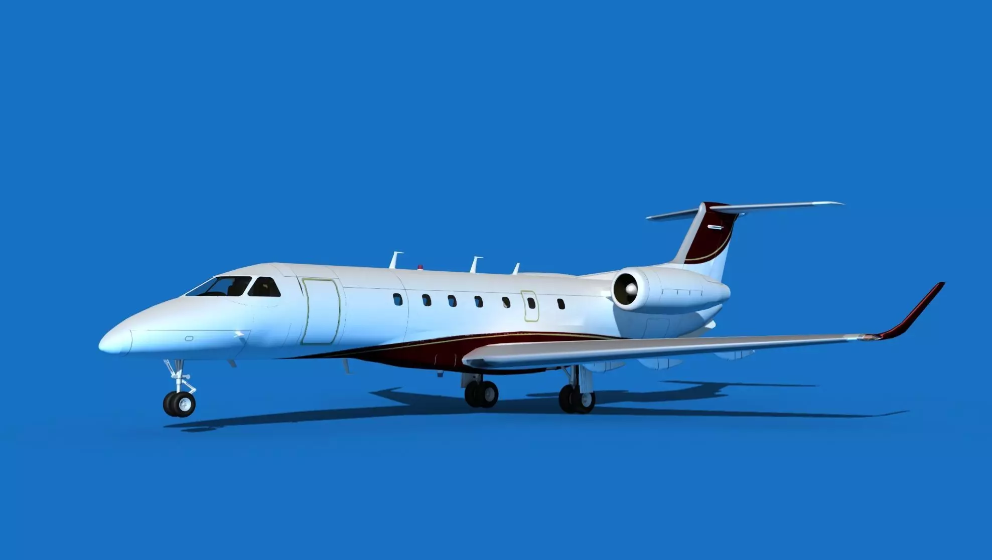 Embraer Legacy 500 V08 3D model_0