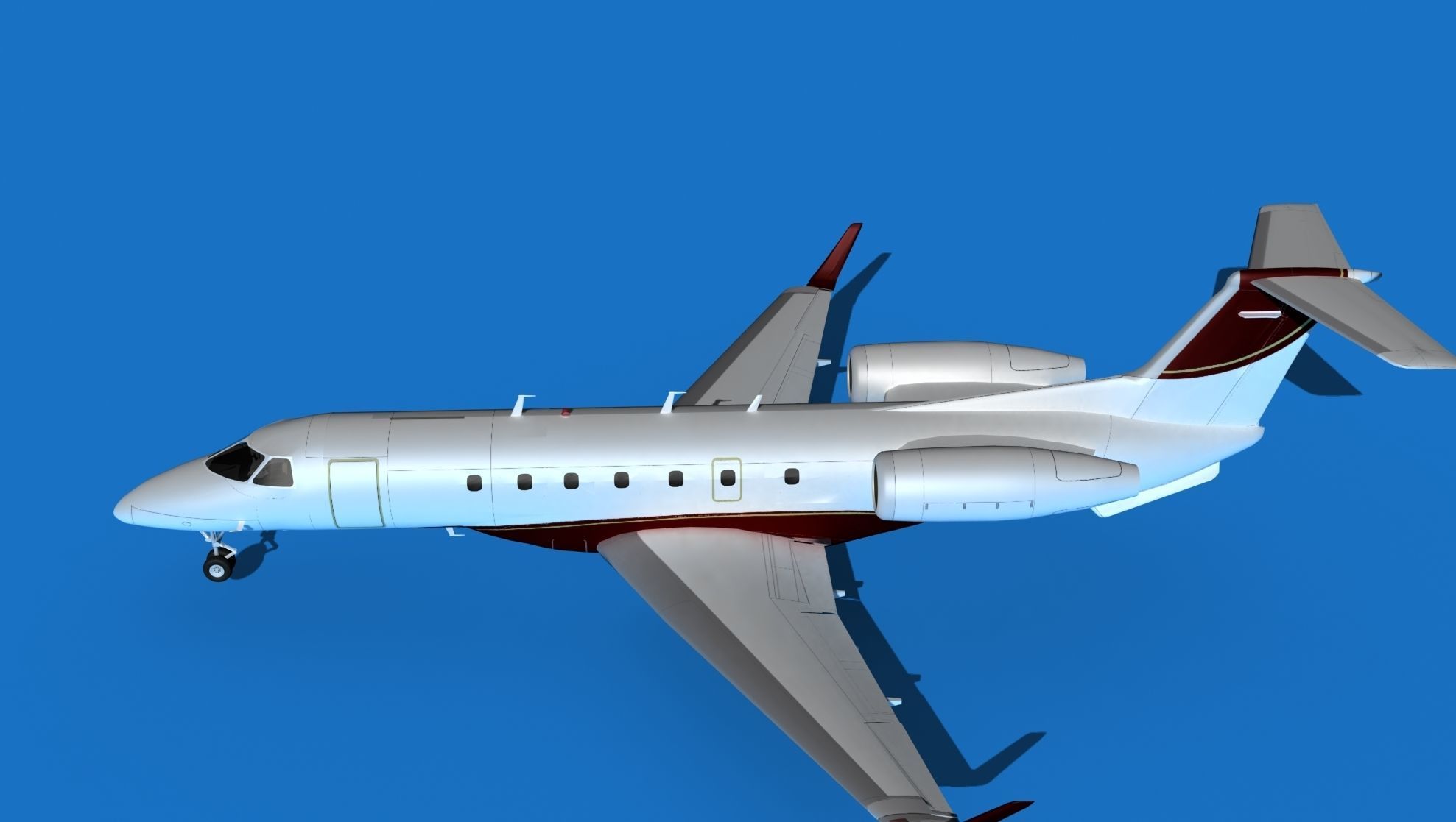 Embraer Legacy 500 V08 3D model_9