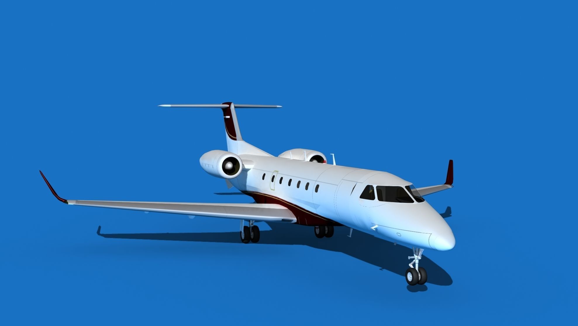 Embraer Legacy 500 V08 3D model_2