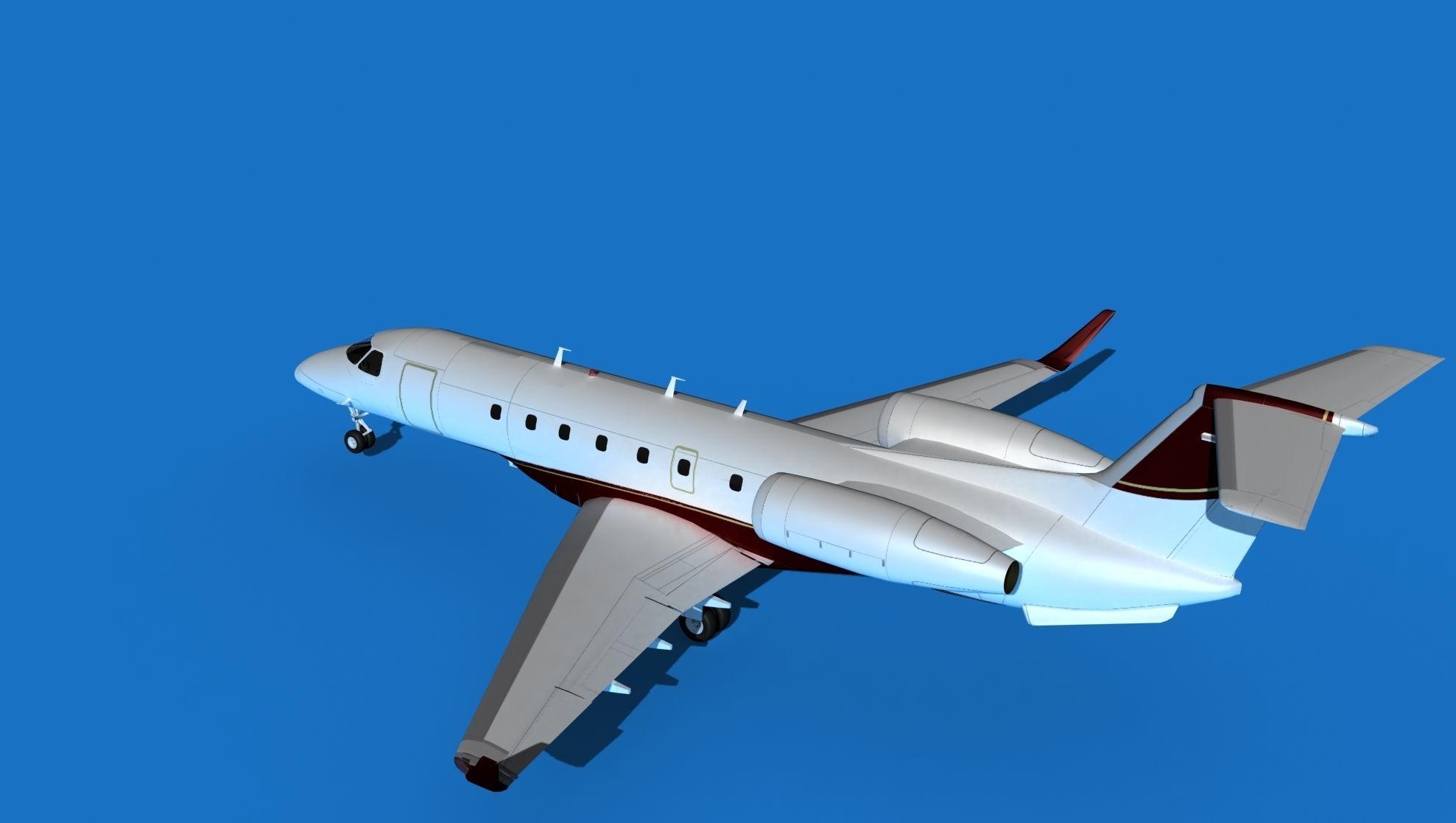Embraer Legacy 500 V08 3D model_8