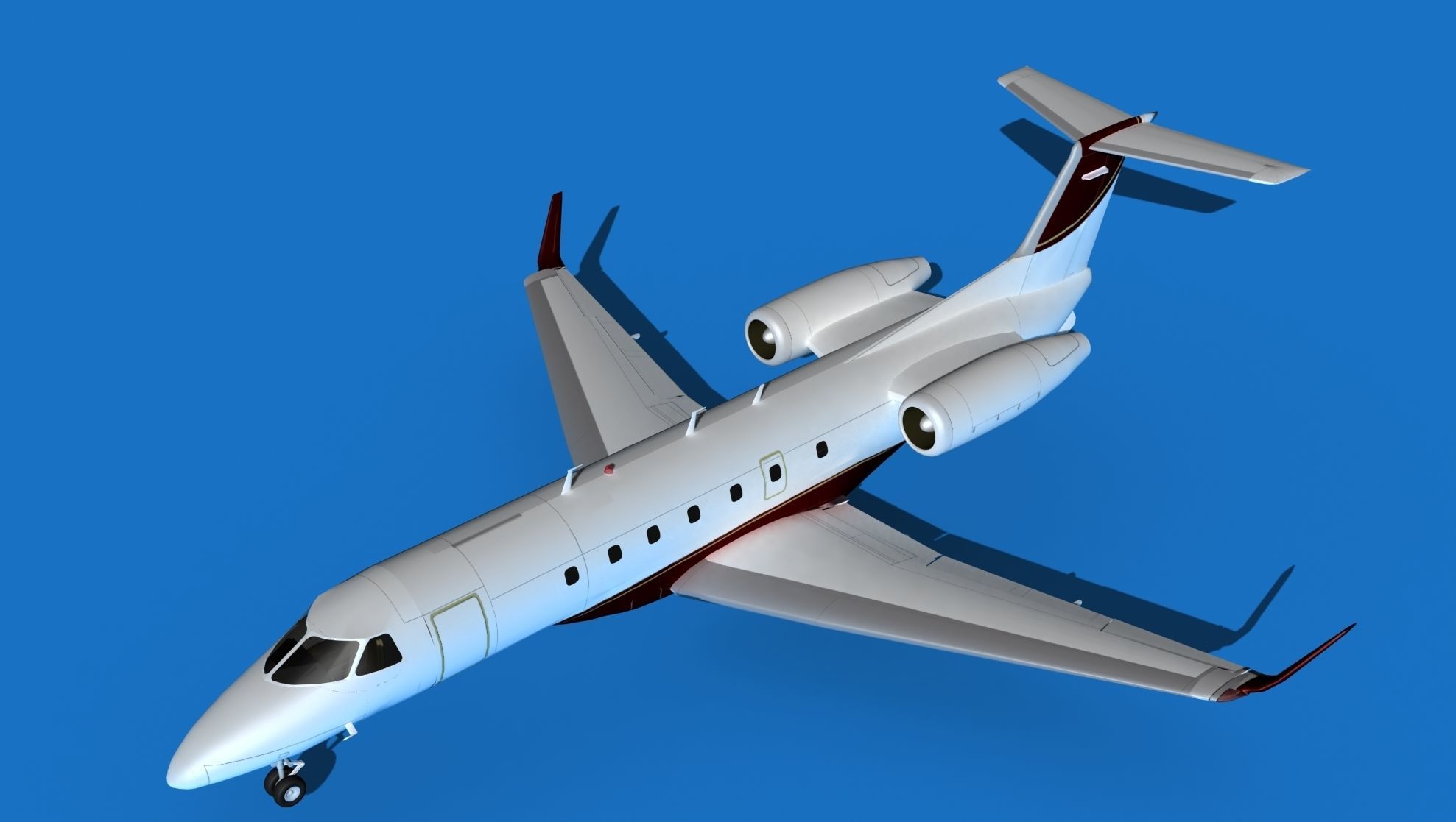 Embraer Legacy 500 V08 3D model_10