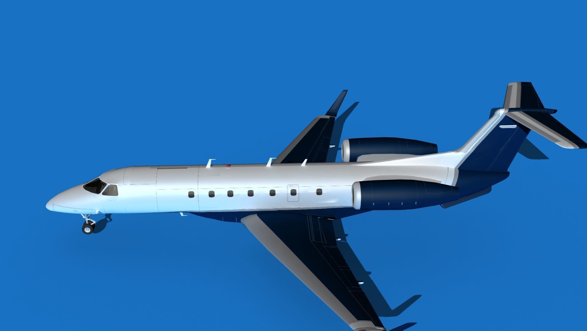 Embraer Legacy 500 V09 3D model_9