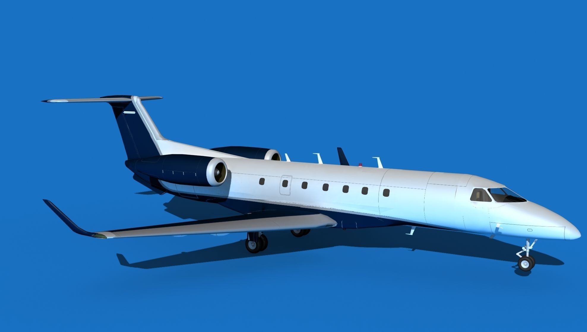 Embraer Legacy 500 V09 3D model_3