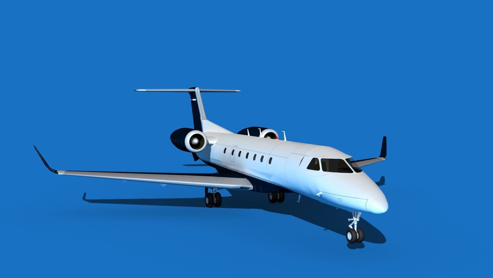 Embraer Legacy 500 V09 3D model_2