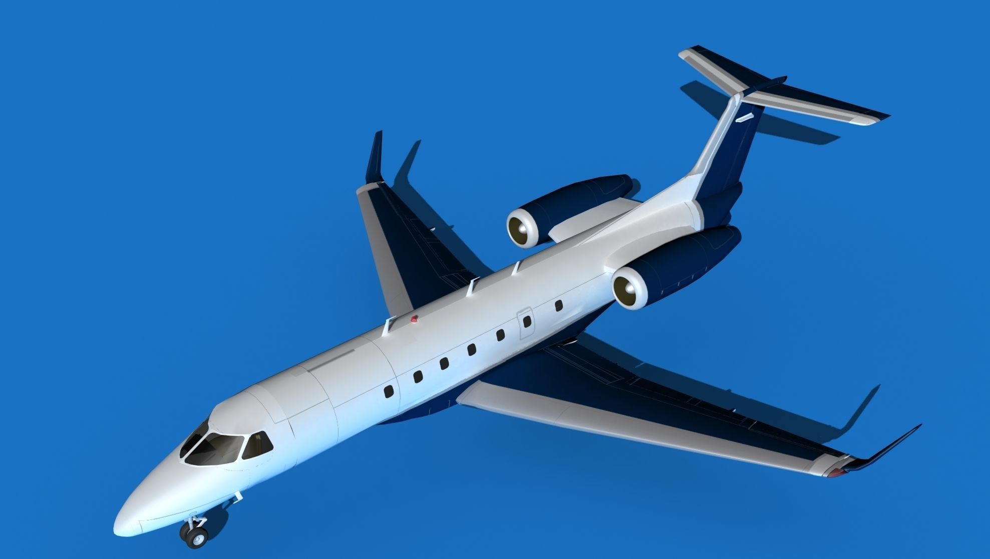 Embraer Legacy 500 V09 3D model_10