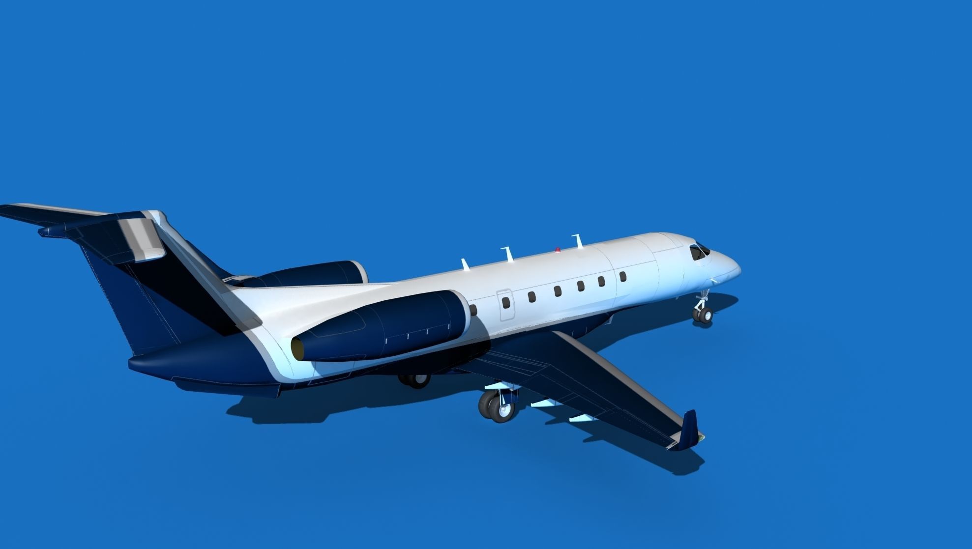 Embraer Legacy 500 V09 3D model_5