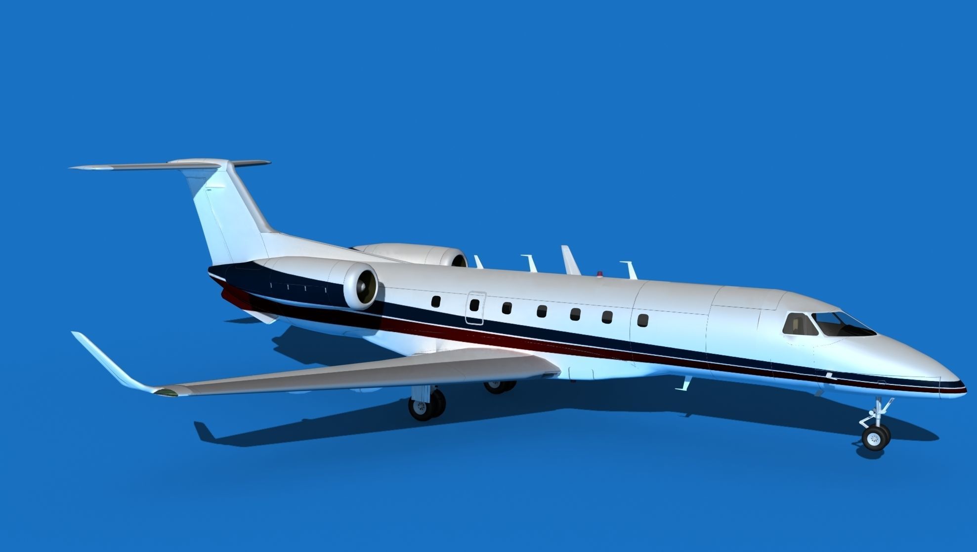 Embraer Legacy 500 V11 3D model_3