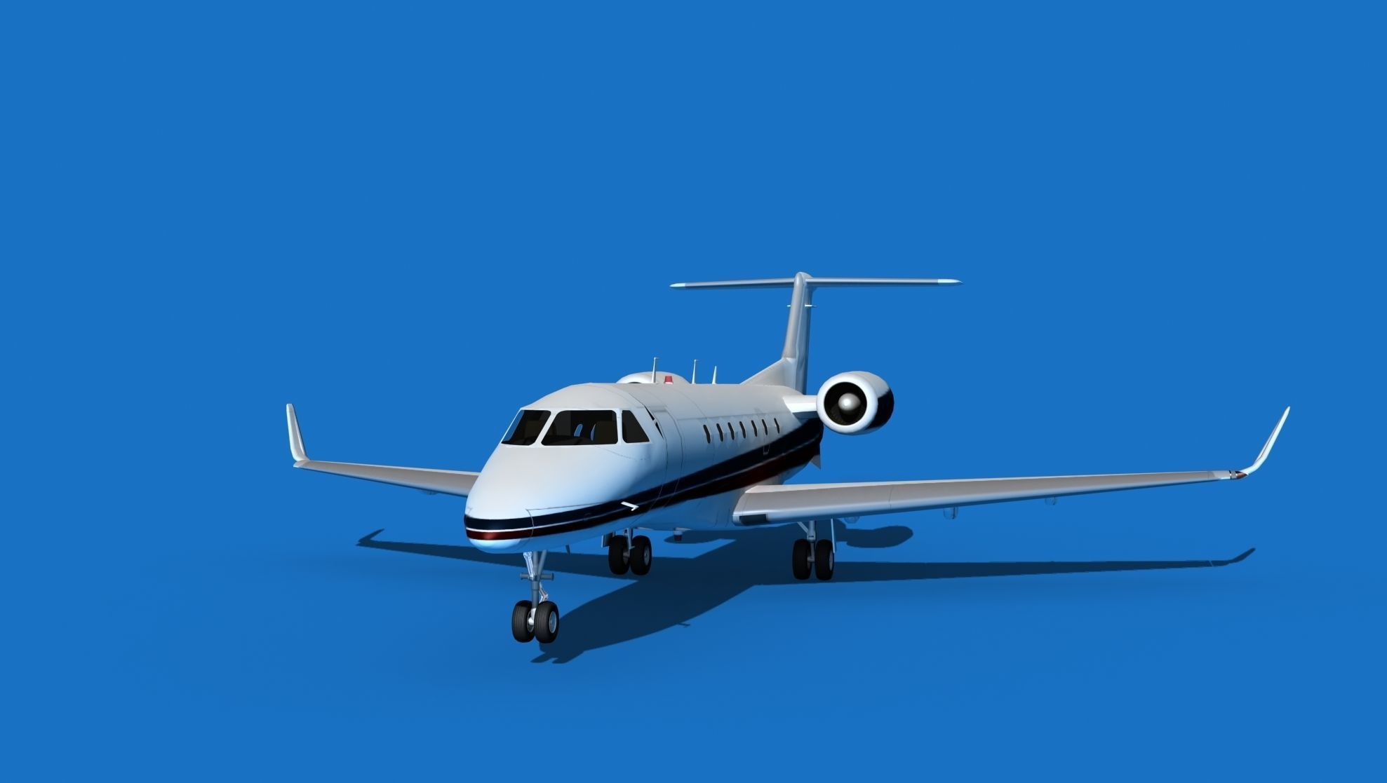 Embraer Legacy 500 V11 3D model_1