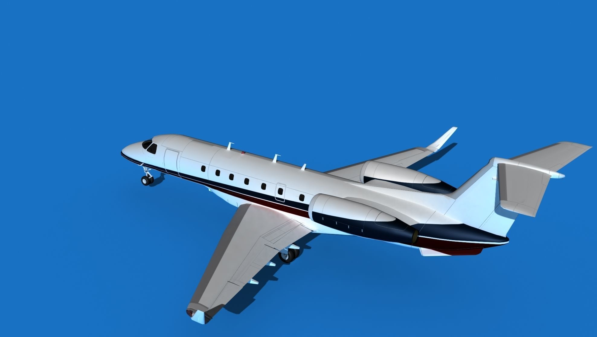 Embraer Legacy 500 V11 3D model_8