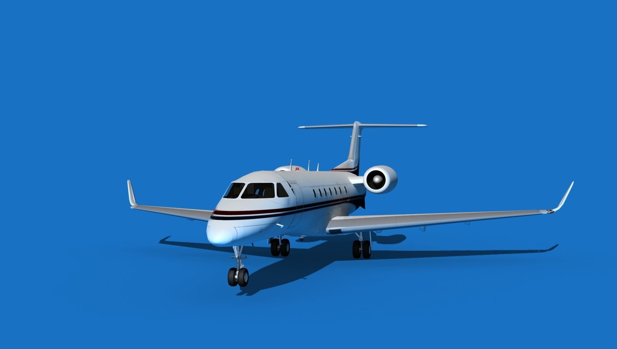 Embraer Legacy 500 V12 3D model_1