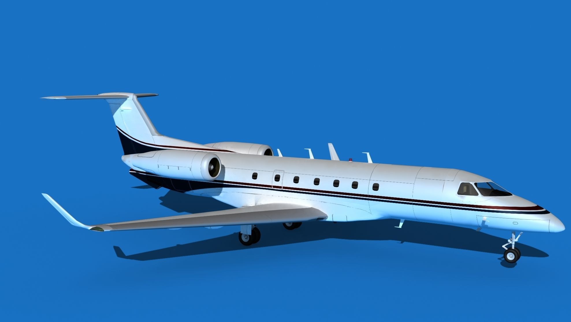 Embraer Legacy 500 V12 3D model_3