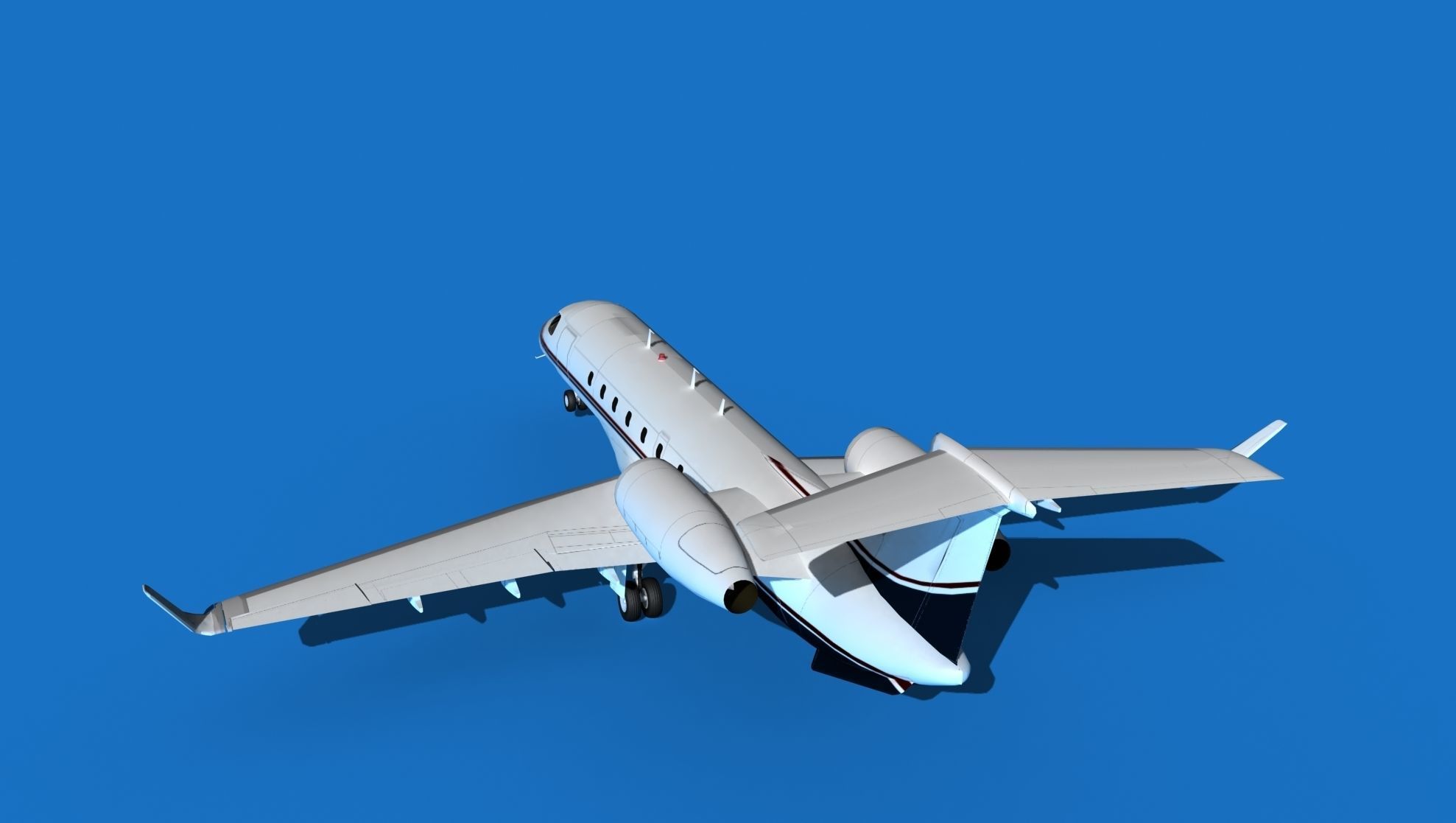 Embraer Legacy 500 V12 3D model_7