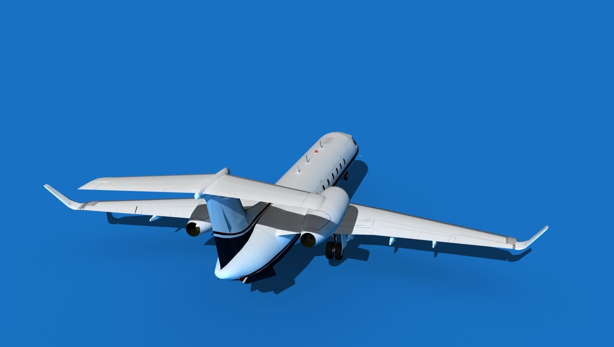 Embraer Legacy 500 V12 3D model_6