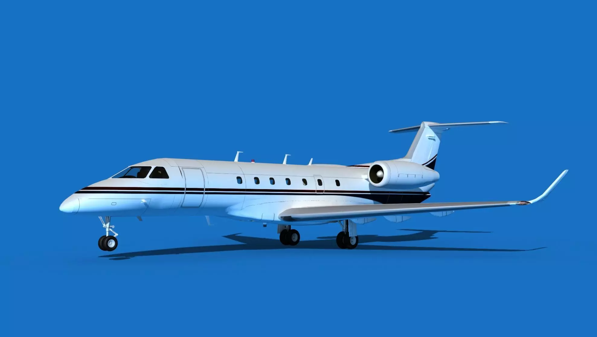 Embraer Legacy 500 V12 3D model_0
